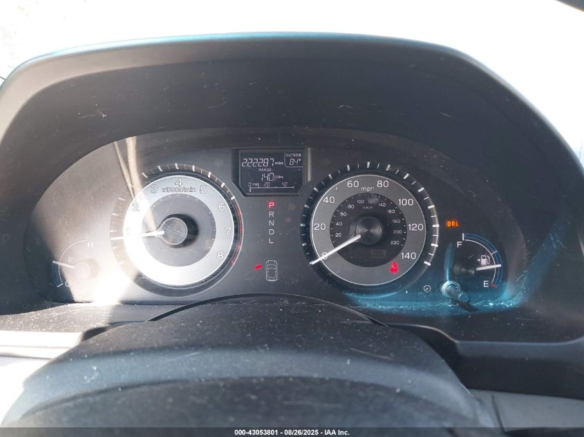 2012 Honda Odyssey Ex-L VIN: 5FNRL5H66CB076185 Lot: 43053801