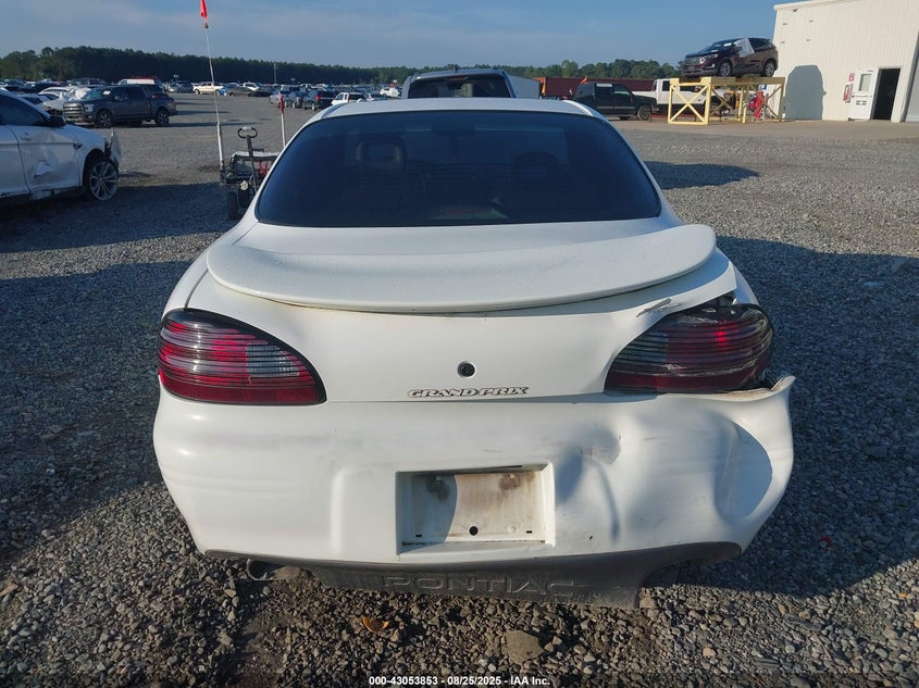 2000 Pontiac Grand Prix Gt VIN: 1G2WP52K8YF136732 Lot: 43053853