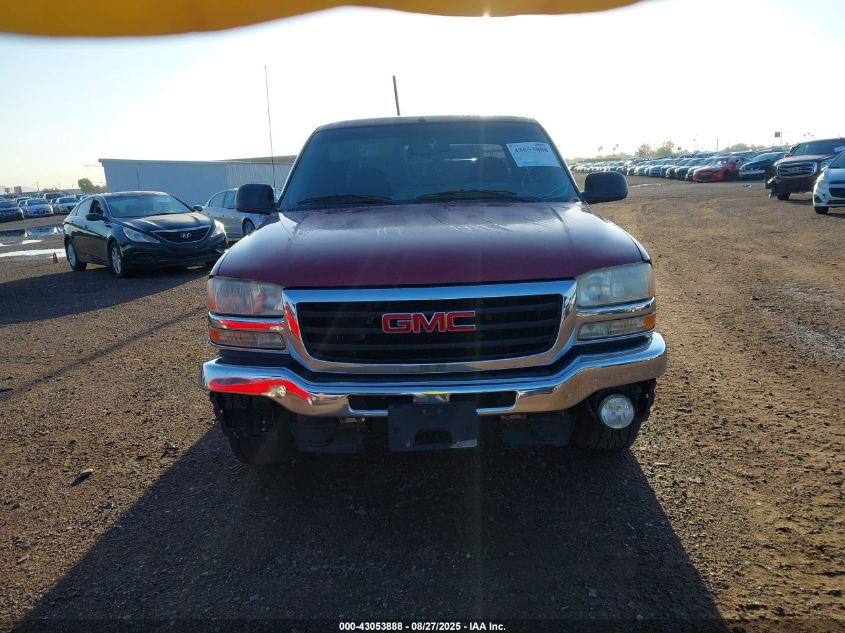 2006 GMC Sierra 1500 Sl VIN: 2GTEC13V261348812 Lot: 43053888