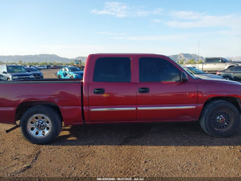 2006 GMC Sierra 1500 Sl VIN: 2GTEC13V261348812 Lot: 43053888