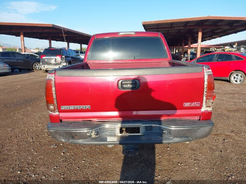 2006 GMC Sierra 1500 Sl VIN: 2GTEC13V261348812 Lot: 43053888