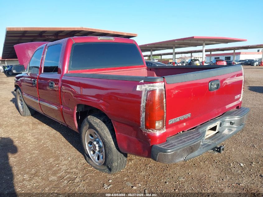 2006 GMC Sierra 1500 Sl VIN: 2GTEC13V261348812 Lot: 43053888