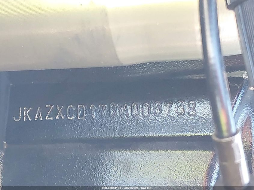 2006 Kawasaki Zx1000 D6F VIN: JKAZXCD176A006768 Lot: 43054101