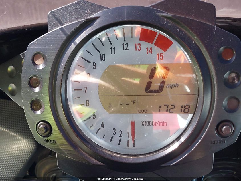 2006 Kawasaki Zx1000 D6F VIN: JKAZXCD176A006768 Lot: 43054101