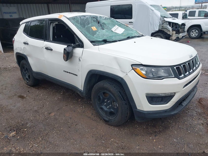 2020 JEEP COMPASS SPORT 4X4 - 3C4NJDAB3LT240497