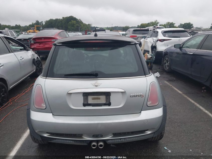 2005 Mini Cooper S VIN: WMWREB3435D95371 Lot: 43054190