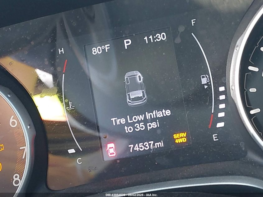 2019 Jeep Compass Latitude 4X4 VIN: 3C4NJDBB3KT641593 Lot: 43054539