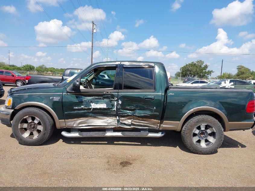 2003 Ford F-150 Lariat/Xlt VIN: 1FTRW07L73KC32755 Lot: 43054556