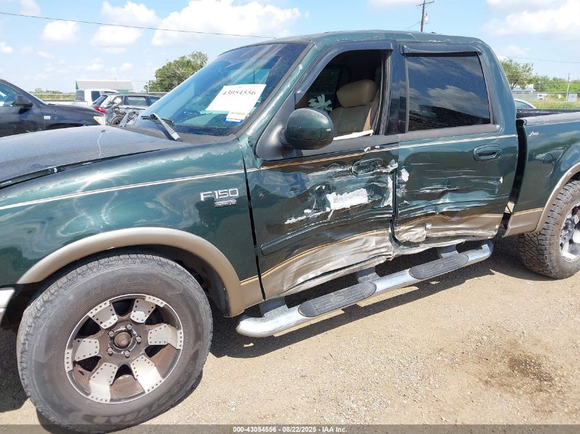 2003 Ford F-150 Lariat/Xlt VIN: 1FTRW07L73KC32755 Lot: 43054556