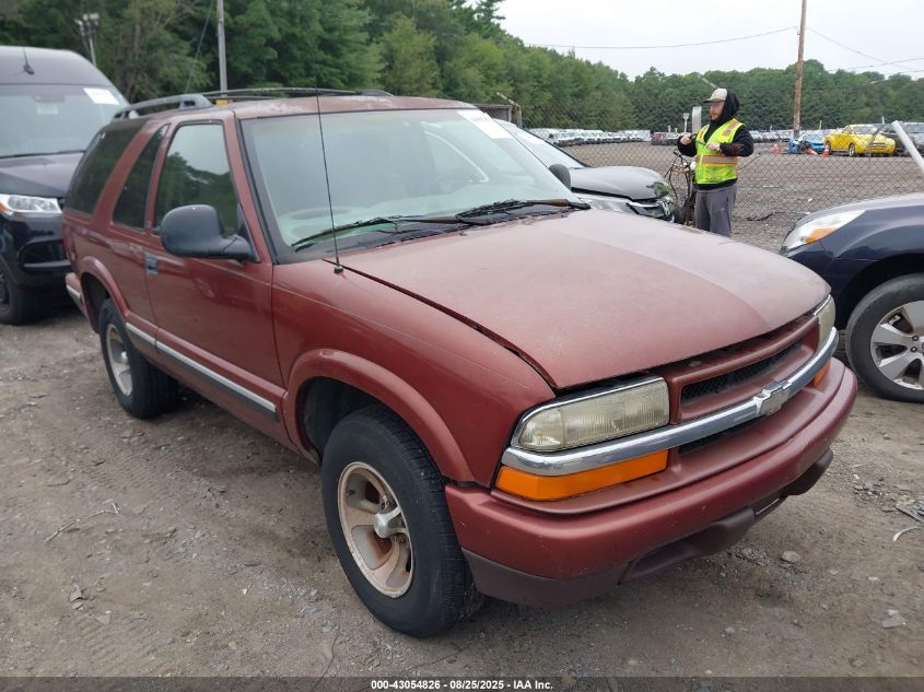 1998 Chevrolet Blazer VIN: 1GNCS18W9WK114993 Lot: 43054826