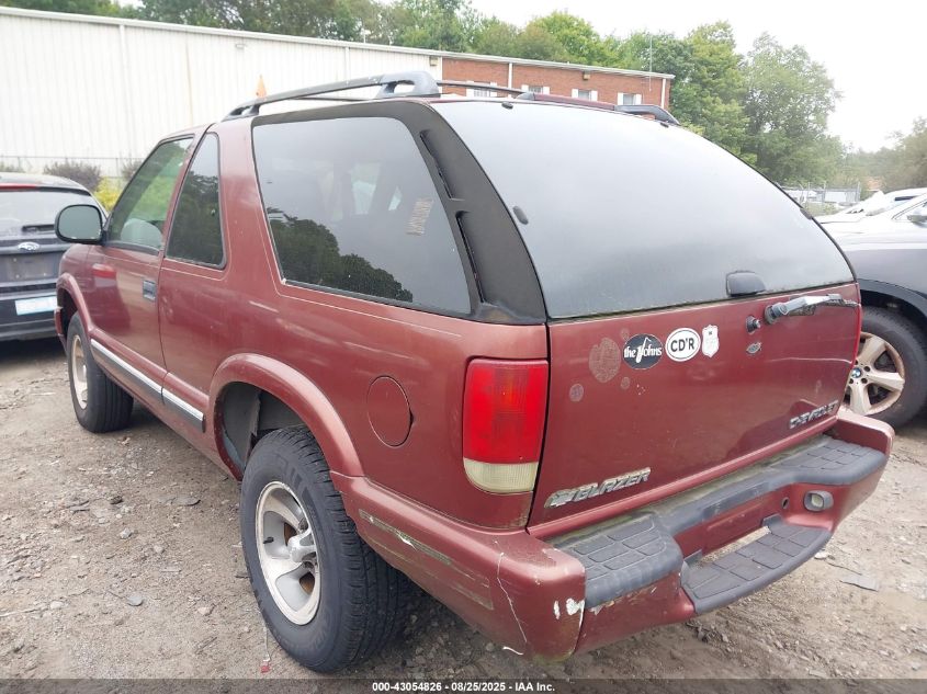 1998 Chevrolet Blazer VIN: 1GNCS18W9WK114993 Lot: 43054826