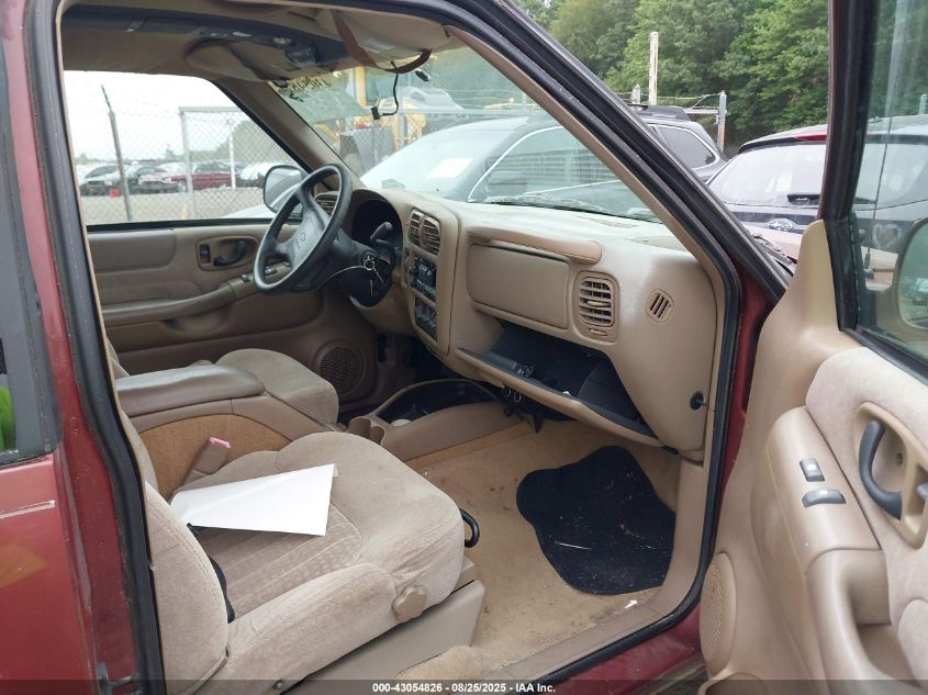 1998 Chevrolet Blazer VIN: 1GNCS18W9WK114993 Lot: 43054826