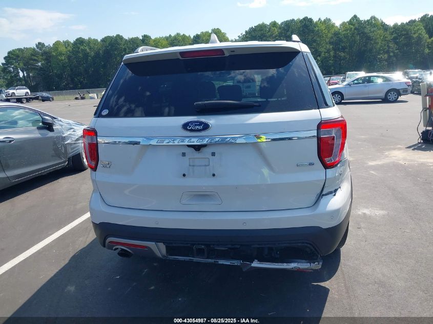 2016 Ford Explorer Xlt VIN: 1FM5K8DH4GGA31814 Lot: 43054987