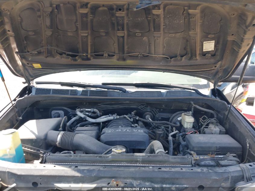 2008 Toyota Tundra Base 4.7L V8 VIN: 5TFRT54188X026945 Lot: 43055099