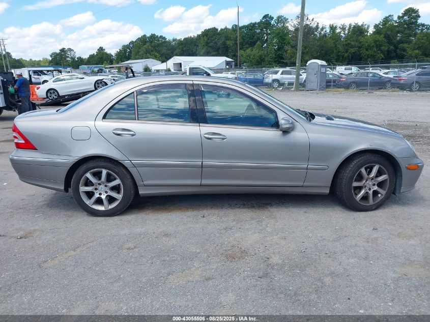 2007 Mercedes-Benz C 280 Luxury 4Matic VIN: WDBRF92H47F891395 Lot: 43055506