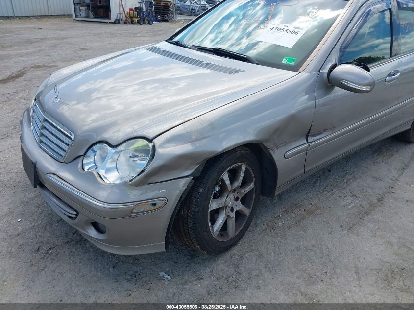 2007 Mercedes-Benz C 280 Luxury 4Matic VIN: WDBRF92H47F891395 Lot: 43055506