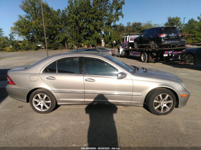 2007 Mercedes-Benz C 280 Luxury 4Matic VIN: WDBRF92H47F891395 Lot: 43055506