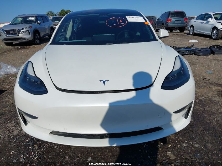 2021 Tesla Model 3 Standard Range Plus Rear-Wheel Drive VIN: 5YJ3E1EA7MF915246 Lot: 43055543
