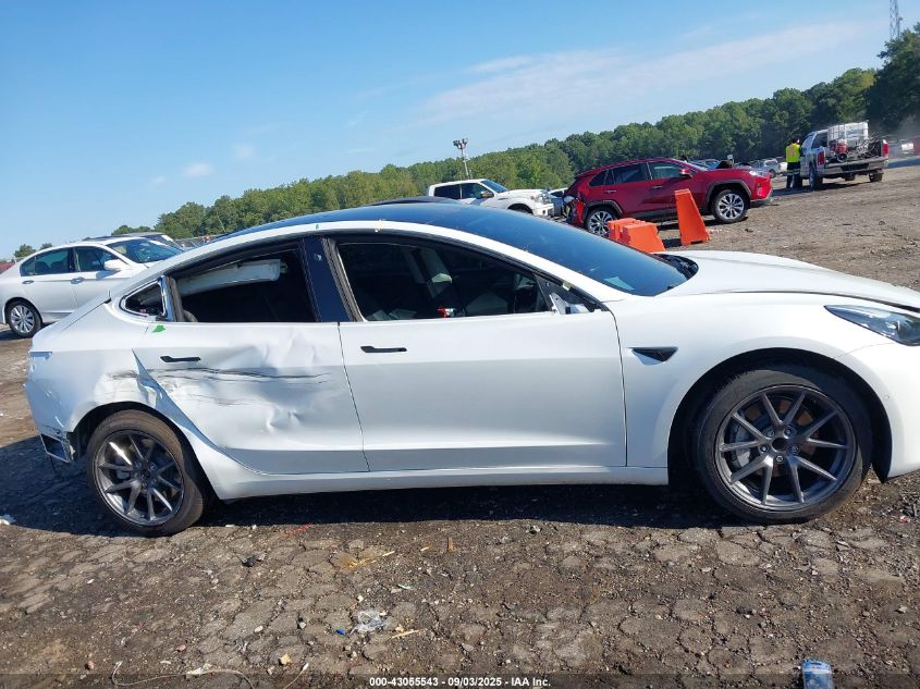 2021 Tesla Model 3 Standard Range Plus Rear-Wheel Drive VIN: 5YJ3E1EA7MF915246 Lot: 43055543