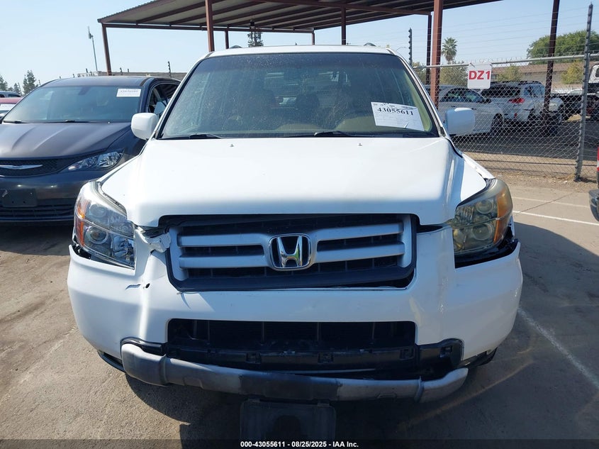 2008 Honda Pilot Ex-L VIN: 5FNYF18718B033384 Lot: 43055611