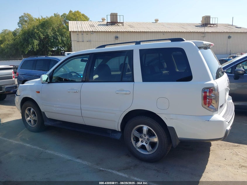 2008 Honda Pilot Ex-L VIN: 5FNYF18718B033384 Lot: 43055611