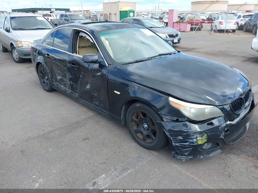 2004 BMW 525I VIN: WBANA53534B850459 Lot: 43055679