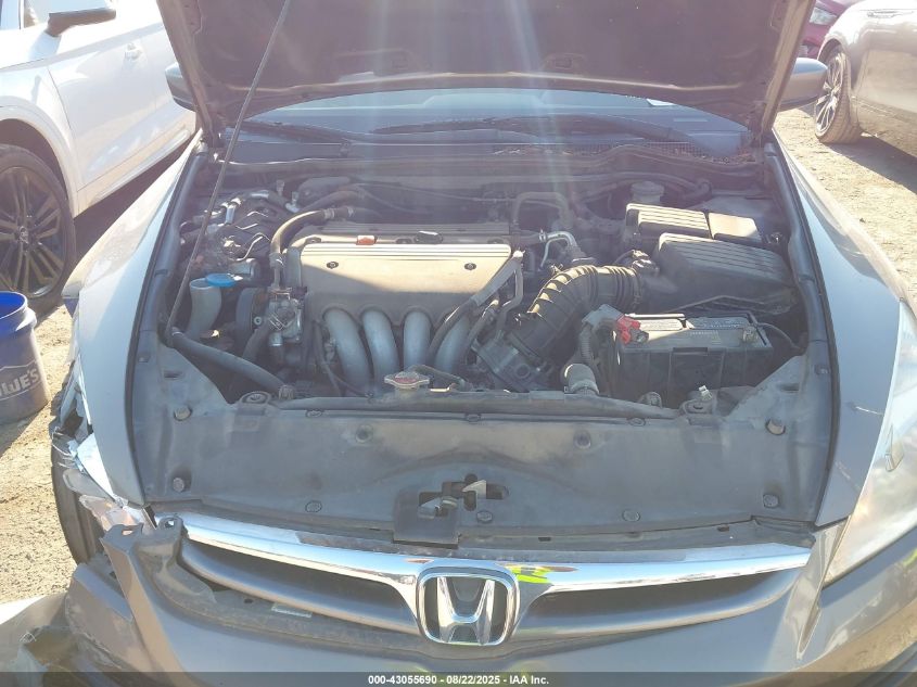 2006 Honda Accord 2.4 Ex VIN: JHMCM568X6C011394 Lot: 43055690