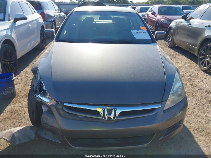 2006 Honda Accord 2.4 Ex VIN: JHMCM568X6C011394 Lot: 43055690