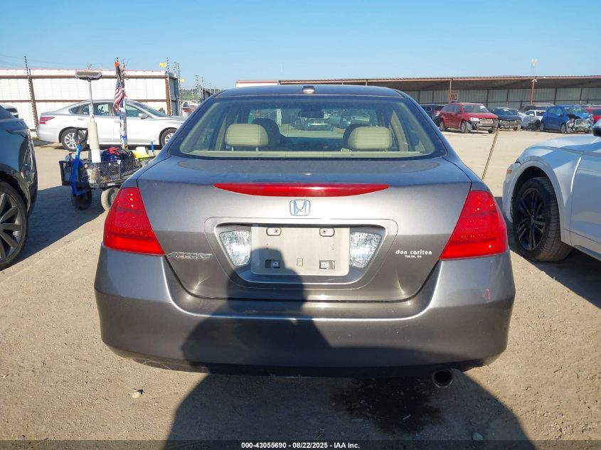2006 Honda Accord 2.4 Ex VIN: JHMCM568X6C011394 Lot: 43055690