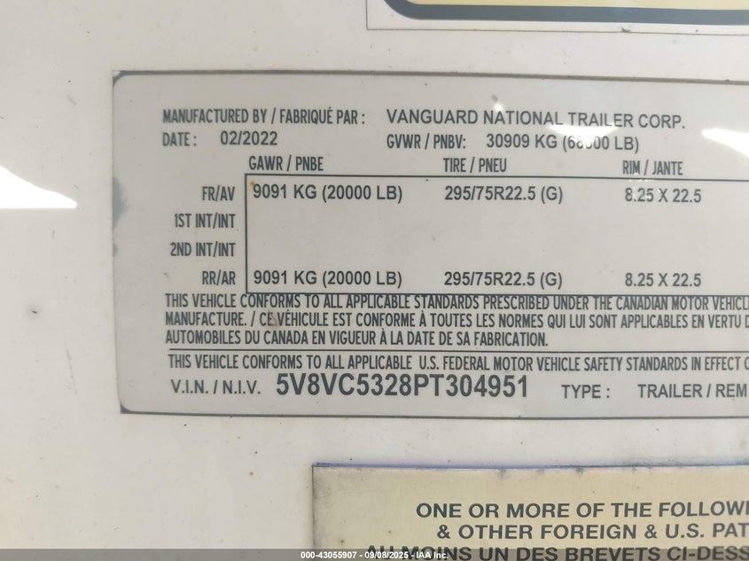 5V8VC5328PT304951 2023   photo no. 9