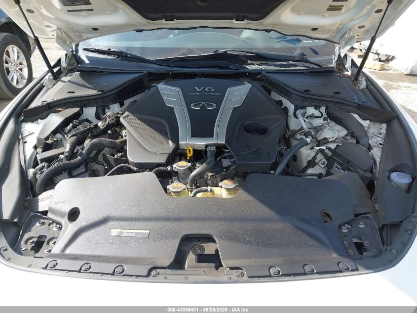 2018 Infiniti Q60 3.0T Red Sport 400 VIN: JN1FV7EK0JM530271 Lot: 43056401