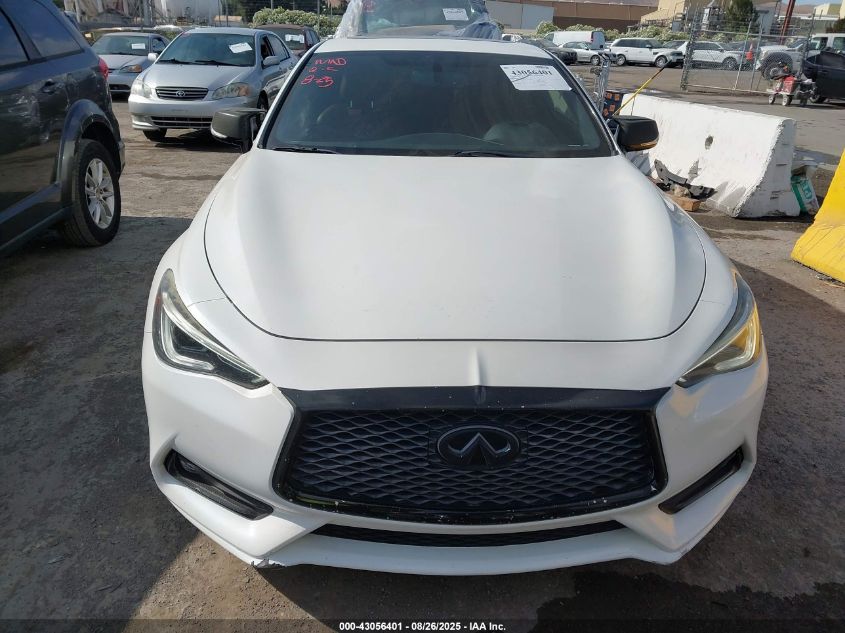 2018 Infiniti Q60 3.0T Red Sport 400 VIN: JN1FV7EK0JM530271 Lot: 43056401