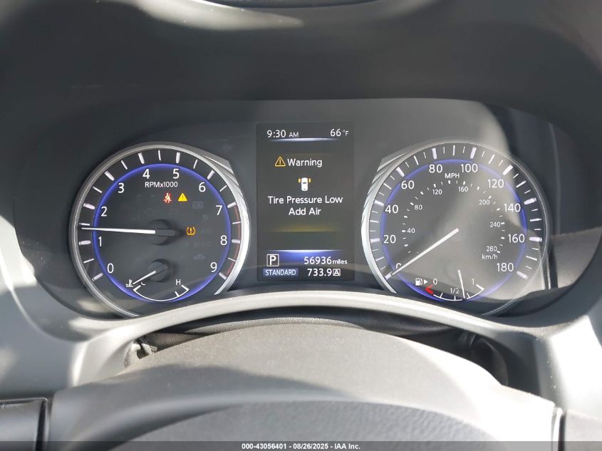 2018 Infiniti Q60 3.0T Red Sport 400 VIN: JN1FV7EK0JM530271 Lot: 43056401