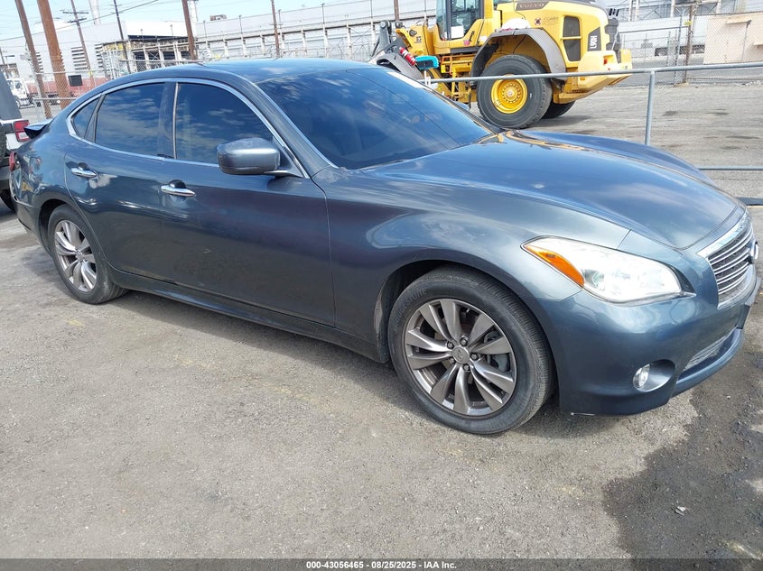 2012 Infiniti M37 green sedan gasoline JN1BY1AP7CM335131 photo #1