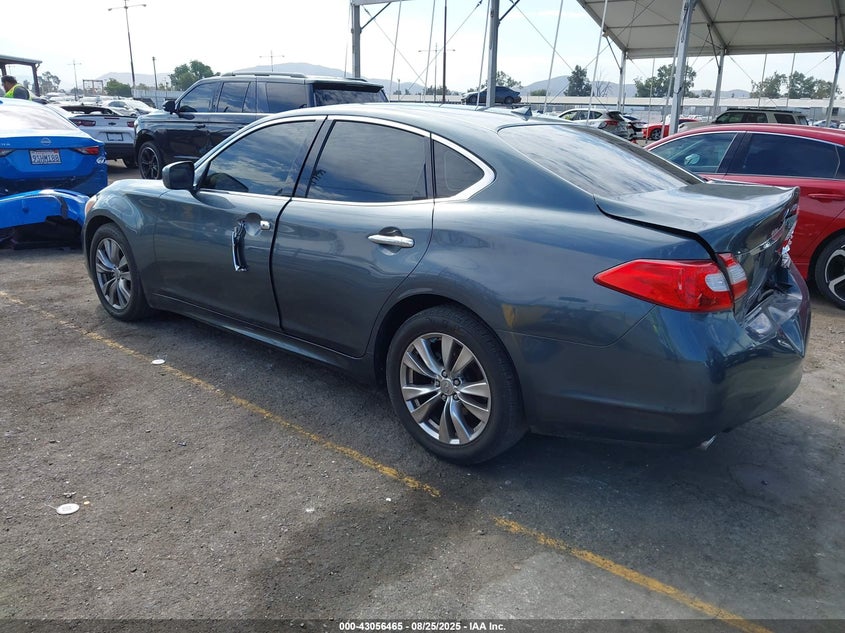 2012 Infiniti M37 green sedan gasoline JN1BY1AP7CM335131 photo #4