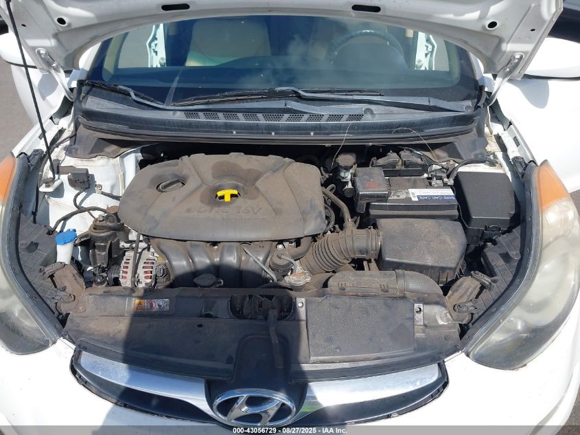 2013 Hyundai Elantra Gls VIN: 5NPDH4AE6DH284559 Lot: 43056729