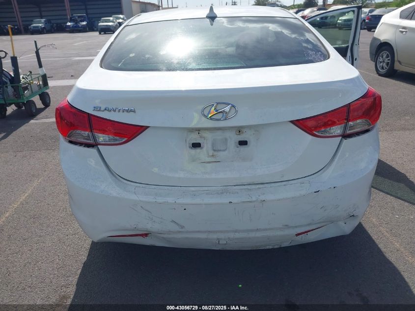 2013 Hyundai Elantra Gls VIN: 5NPDH4AE6DH284559 Lot: 43056729