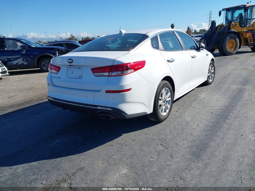 Vin: 5xxgt4l33kg283191, lot: 43550941, kia optima lx/s 20194