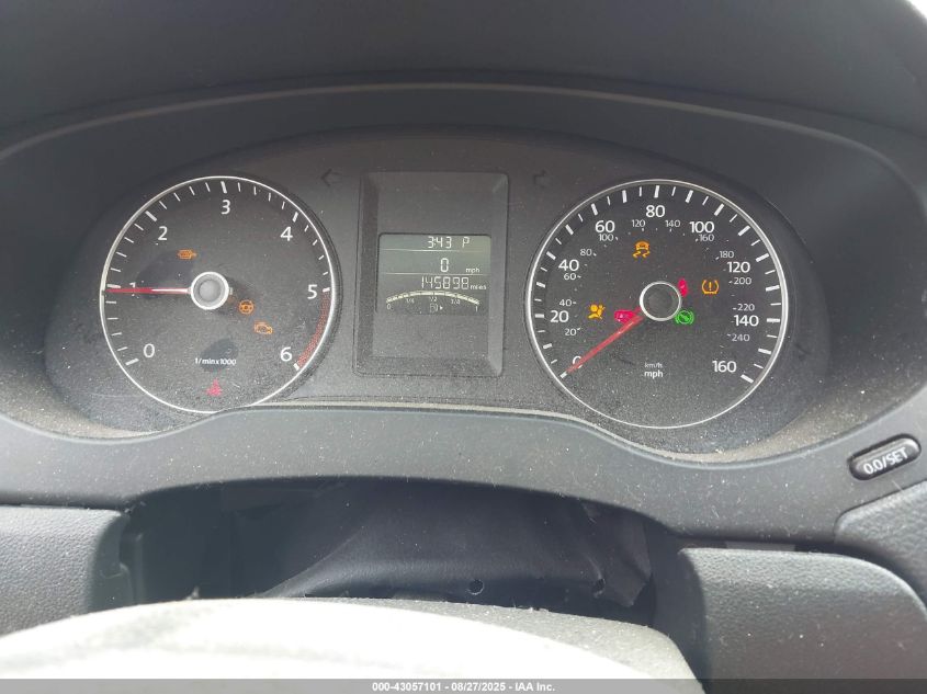 2013 Volkswagen Jetta 2.0L Tdi VIN: 3VWLL7AJ3DM376101 Lot: 43057101