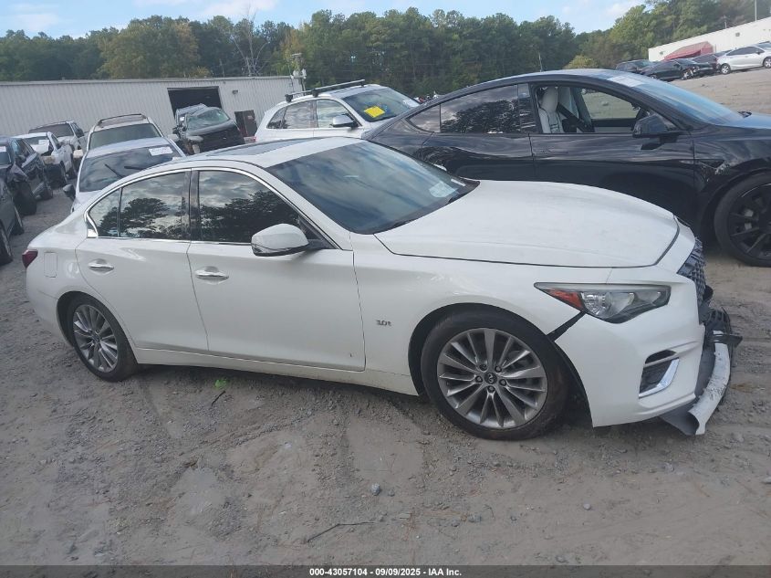 2019 Infiniti Q50 3.0T Luxe VIN: JN1EV7AP3KM511440 Lot: 43057104