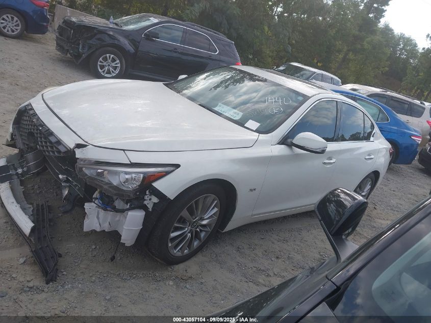 2019 Infiniti Q50 3.0T Luxe VIN: JN1EV7AP3KM511440 Lot: 43057104