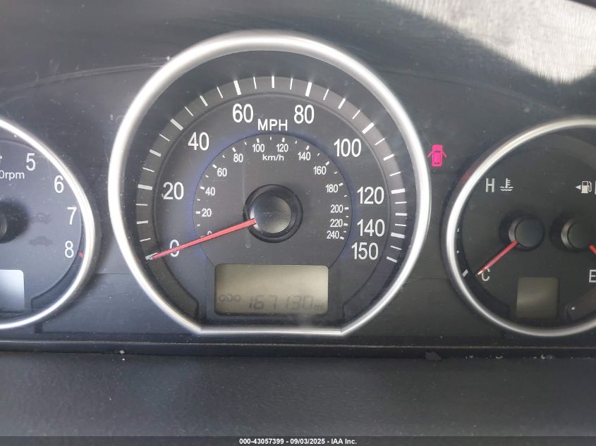 2008 Hyundai Veracruz VIN: KM8NU13C68U039228 Lot: 43057399