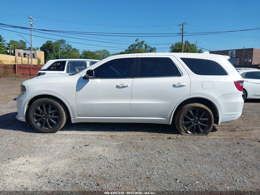 2018 Dodge Durango 5.7 R t White Lot 111043057419 Vin 1C4SDJCT5JC269734