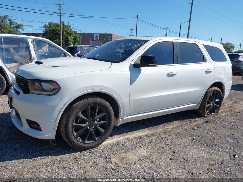 1C4SDJCT5JC269734 2018 Dodge Durango 5.7 R t White
