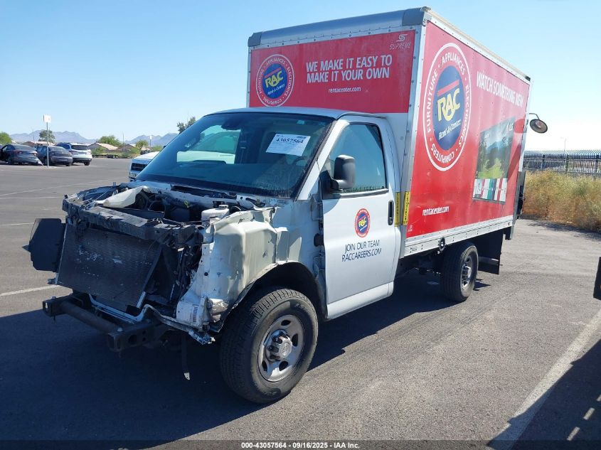 2020 Chevrolet Express Cutaway Work Van VIN: 1GB0GRFP6L1160343 Lot: 43057564