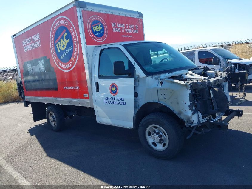 2020 Chevrolet Express Cutaway Work Van VIN: 1GB0GRFP6L1160343 Lot: 43057564