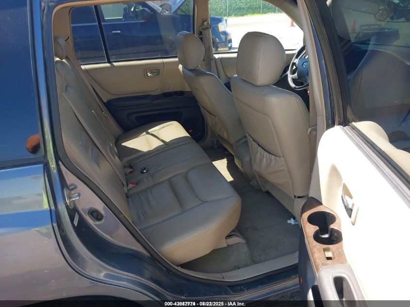 2002 Toyota Highlander Limited V6 VIN: JTEHF21A020051050 Lot: 43057774