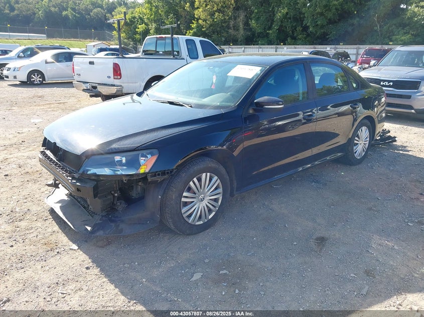 2014 VOLKSWAGEN PASSAT 1.8T S - 1VWAS7A37EC097863