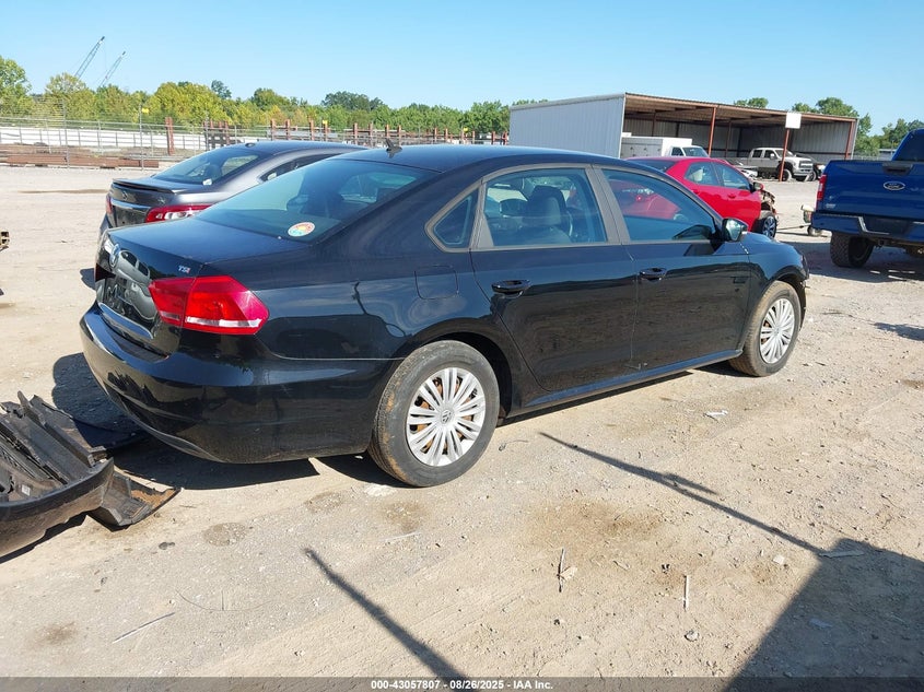 2014 VOLKSWAGEN PASSAT 1.8T S - 1VWAS7A37EC097863