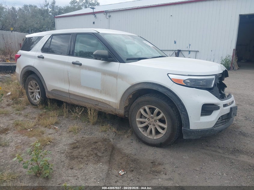 2021 Ford Explorer white other gasoline 1FMSK8BB1MGB21306 photo #1